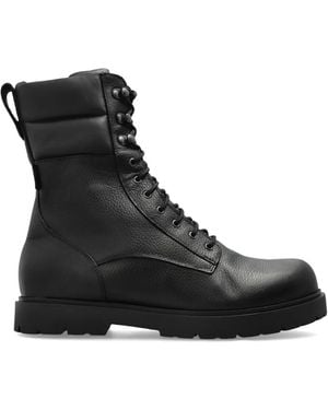 Birkenstock Lace-Up Boots - Negro