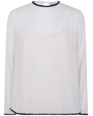 Semicouture Blouses - Blanco