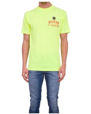 Philipp Plein Tops > t-shirts - Vert