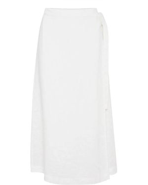 Part Two Midi Skirts - White