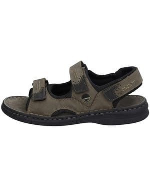 Josef Seibel Bequeme Sandalen Für Herren - Schwarz