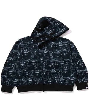 A Bathing Ape Zip-Throughs - Blue
