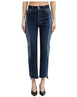 Vetements Cropped Jeans - Azul