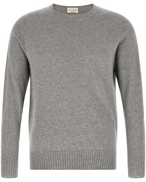 Ma'ry'ya Round-Neck Knitwear - Gris