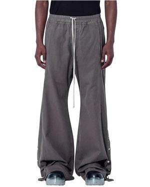 Rick Owens Wide Trousers - Gris