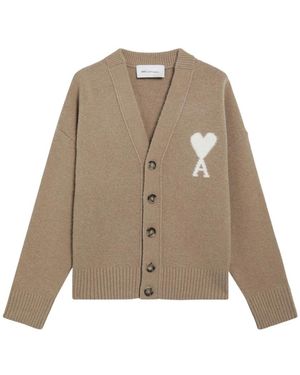 Ami Paris Cardigans - Neutro