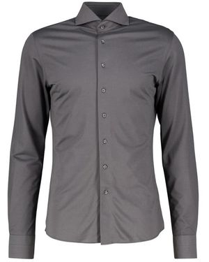 Profuomo Casual Hemden - Grijs