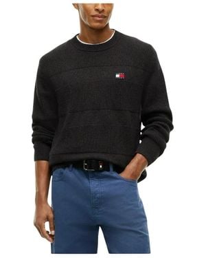 Tommy Hilfiger Round-Neck Knitwear - Negro