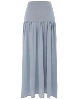 Zimmermann Rokken ,Blauw ,Katoen Gegroeide Midi Rok
