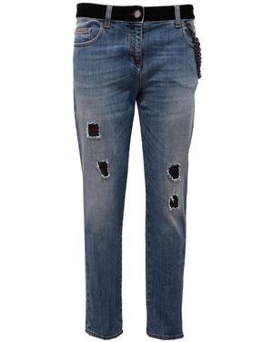 Moschino Slim Fit Jeans - Blue