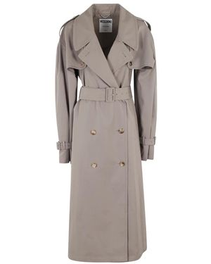 Moschino Wasserdichte stylische jacke - Grau