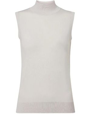 Max Mara Sleeveless Tops - Blanco