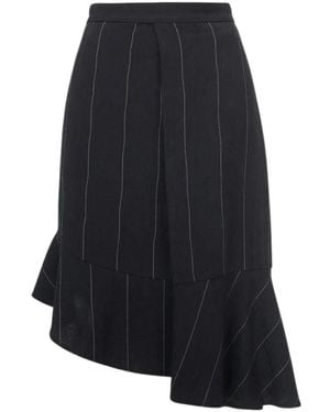 Pinko Rokken ,Zwart ,Polyester Aantrekkelijke Rok - Blauw