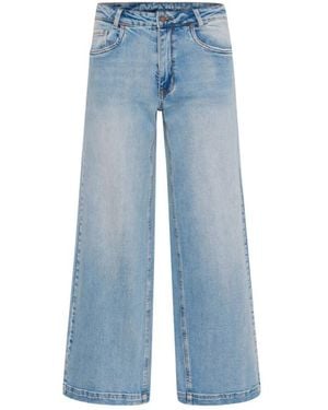 My Essential Wardrobe Wide Jeans - Azul
