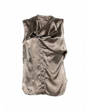 Rick Owens Sleeveless Tops - Marrón