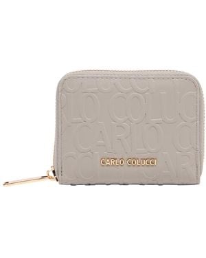 carlo colucci Wallets & Cardholders - Gray