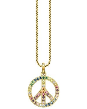 Thomas Sabo Peace-Anhänger - Mettallic