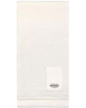Ruslan Baginskiy Winter Scarves - Wit