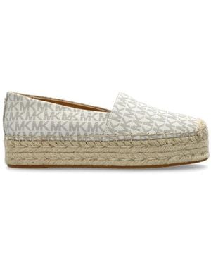 Michael Kors Schoenen ,Leer Espadrilles Lynn - Naturel