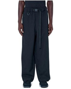 Y-3 Wide Trousers - Azul