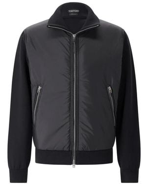 Tom Ford Light Jackets - Black