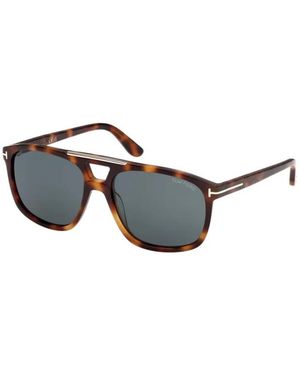 Tom Ford Accessoires ,Bruin ,Zonnebril