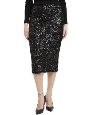 Marella Midi Skirts - Black