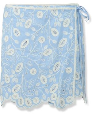 Jonathan Simkhai Short Skirts - Blu