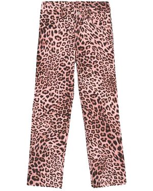 A PAPER KID Straight Jeans - Rosso