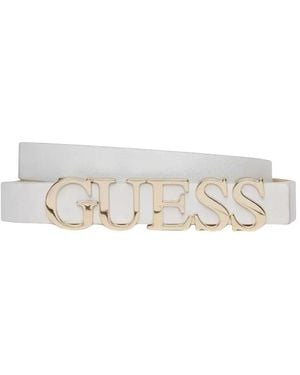 Guess Sansa Gürtel - Weiß