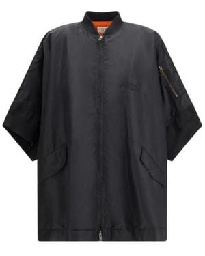 MM6 by Maison Margiela Bomber Jackets - Black