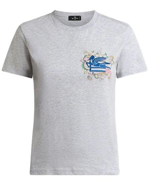 Etro T-Shirts - Gris