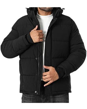 Pepe Jeans Jassen ,Zwart ,Gewatteerde Jas