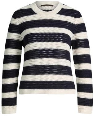 Windsor. Rondgebreide Trui - Blauw