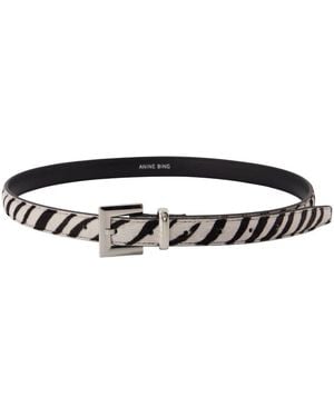 Anine Bing Belts - Black