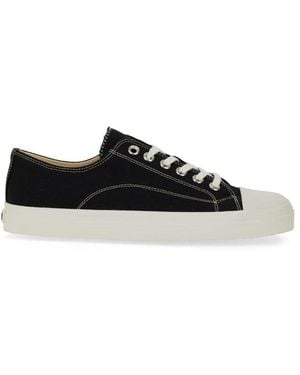Moschino Low-Top Trainers With Contrasting Accents - Black