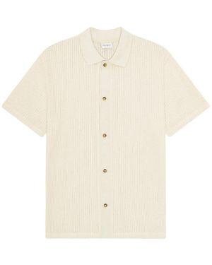 Les Deux Short Sleeve Shirts - Natural