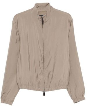 Emporio Armani Bomber Jackets - Brown