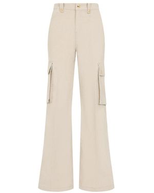 Celine Cargo Trousers - Natural