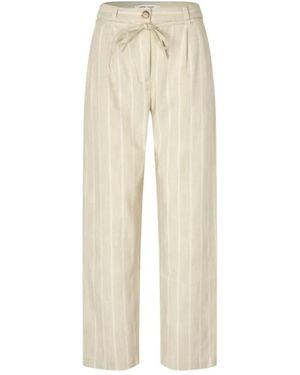 Samsøe & Samsøe Straight Trousers - Neutro