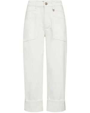Mos Mosh Loose-Fit Jeans - Wit