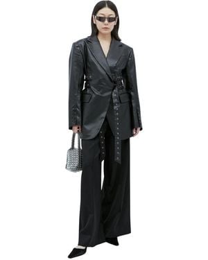 ROKH Leather Jackets - Black