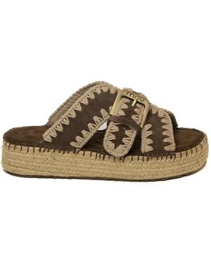 Mou Flip Flops & Sliders - Marrón