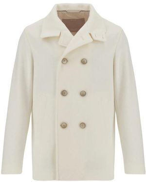 Herno Jassen ,Double-Breasted Coats - Wit