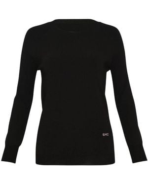 Stella McCartney Round-Neck Knitwear - Negro