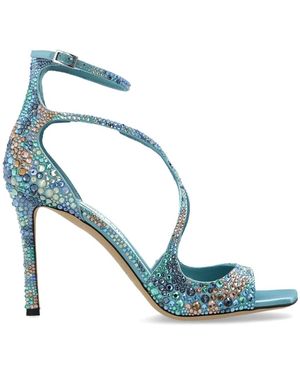 Jimmy Choo High Heel Sandals - Bleu