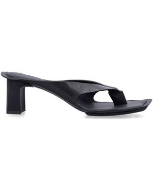 MM6 by Maison Margiela Heeled Mules - Blue