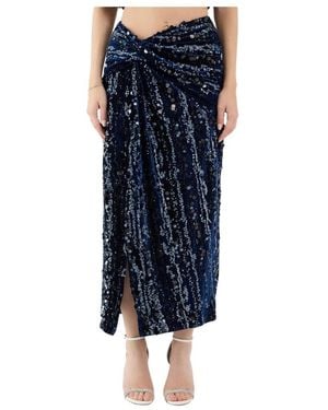 Sabina Musayev Maxi Skirts - Blauw