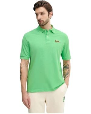 Lacoste Loose Fit L.12.12 Piqué Badge Polo - Groen