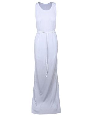 Ann Demeulemeester Abito Lungo Destrutturato - Lila